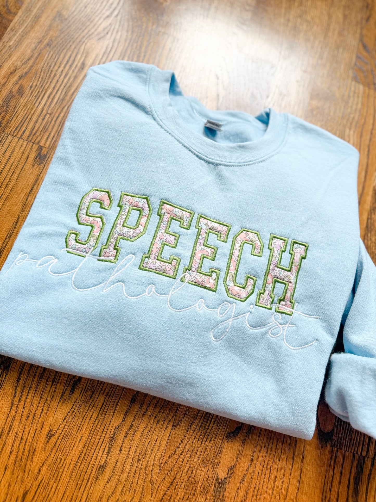Adult Appliqué Block Sweatshirt