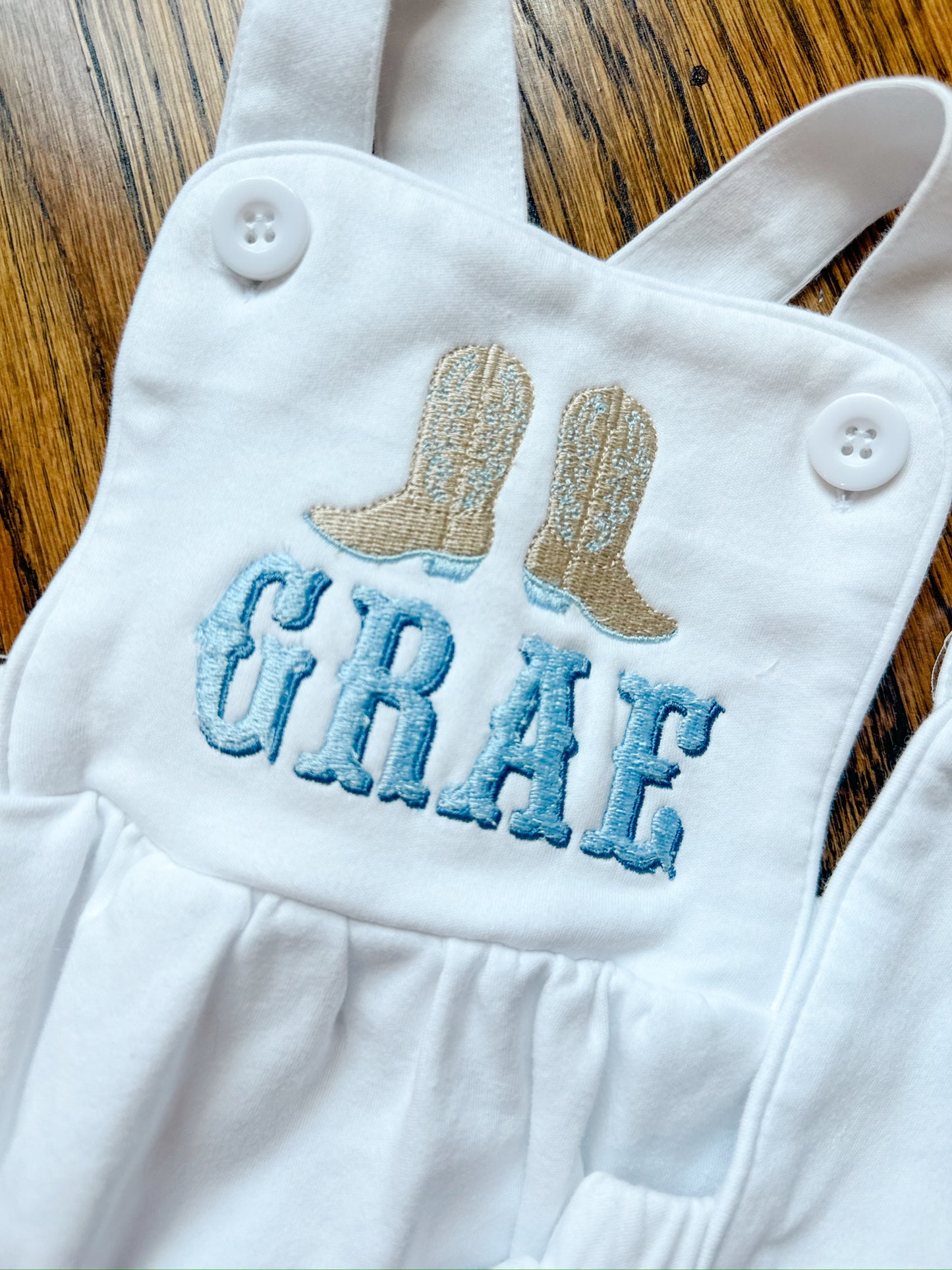 Cowboy boots with name