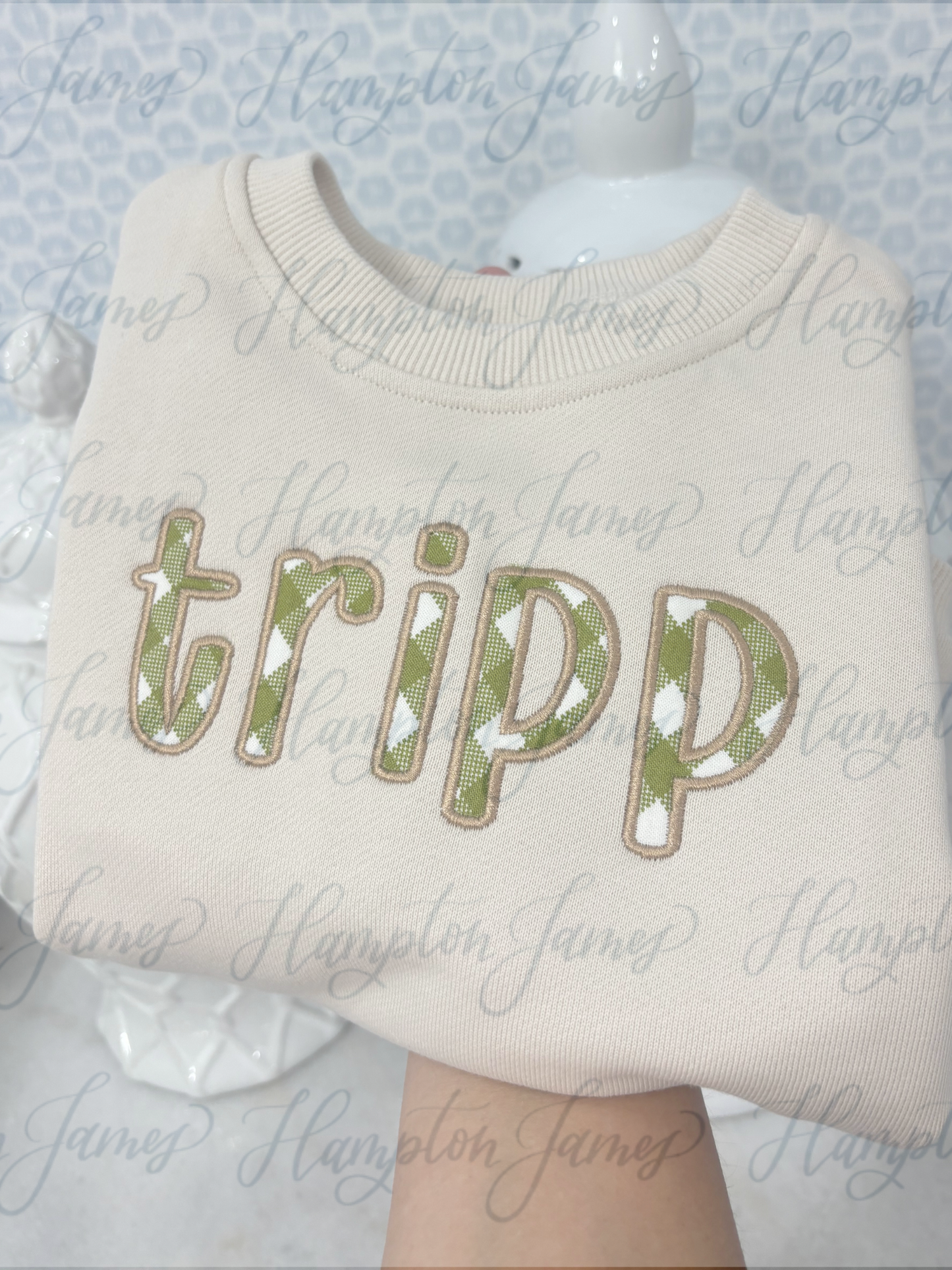 HJ sweatshirt bubble-tan