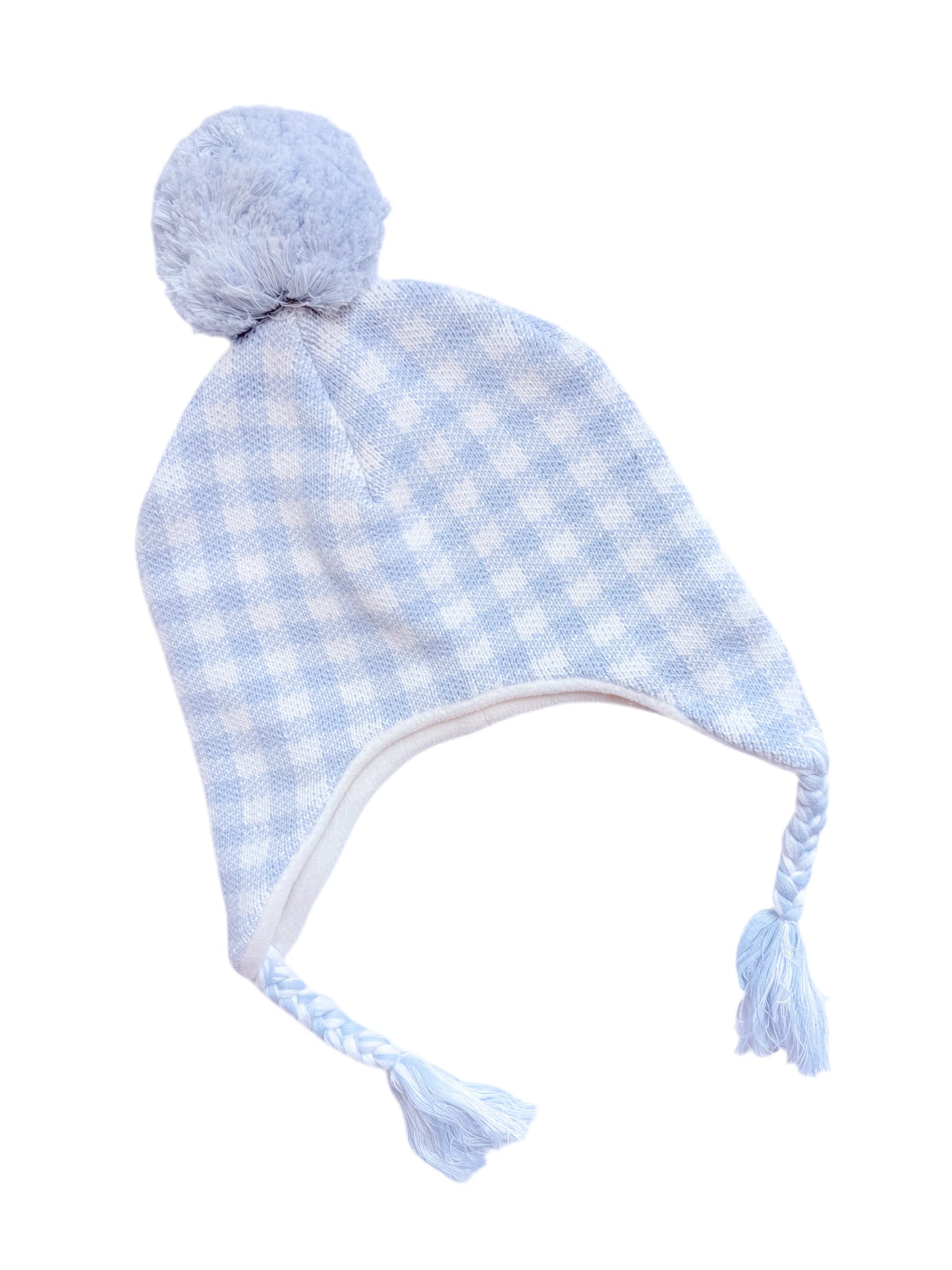 knit cotton winter hat