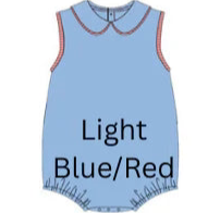 PREORDER game day bubble- light blue and red