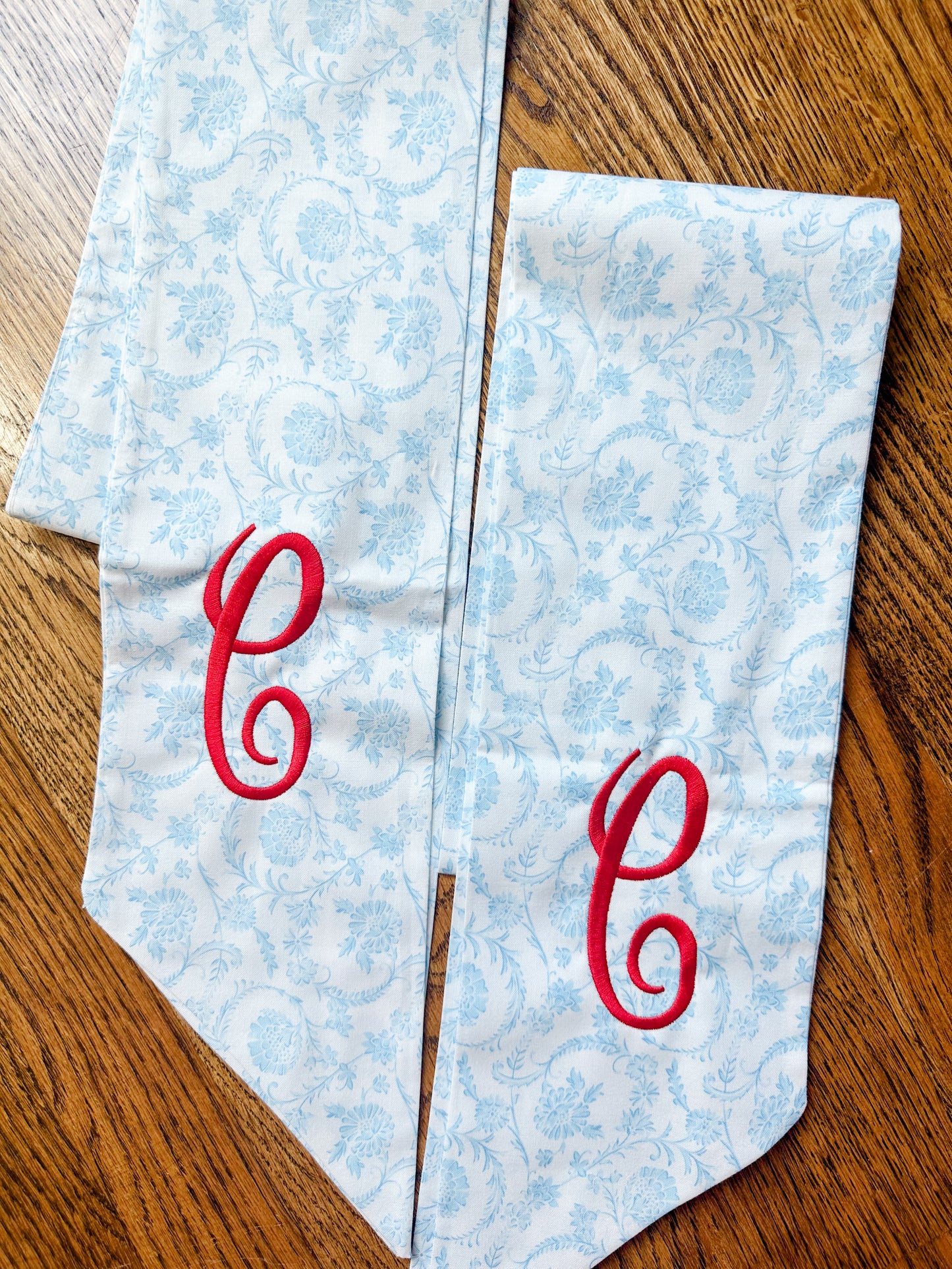 Wreath Sash-fabric options