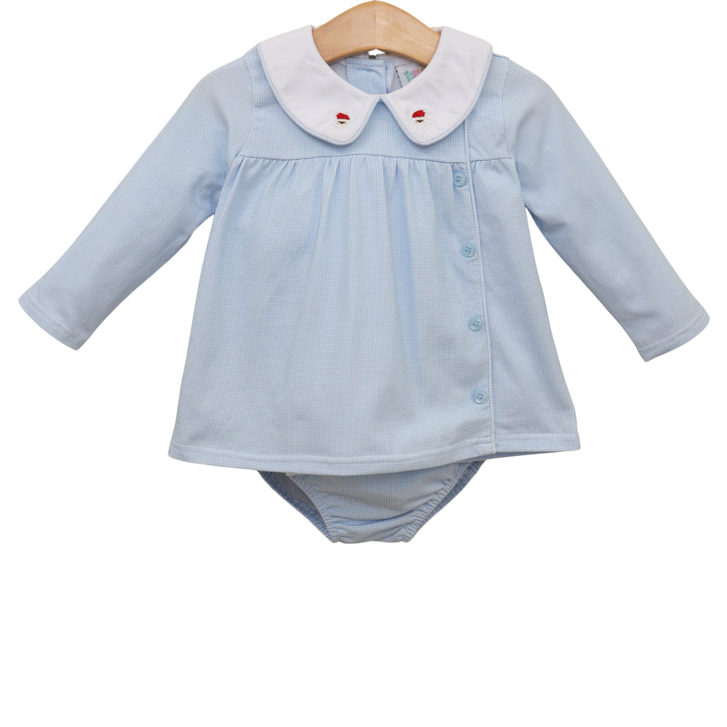 A classic christmas diaper set