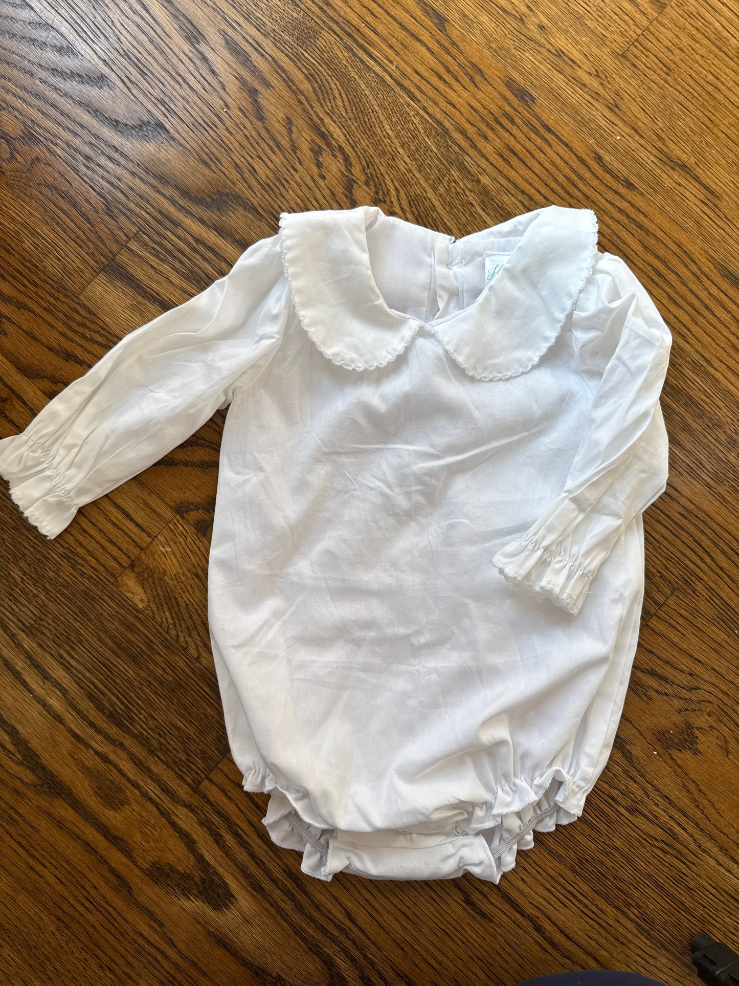 HJ white peter pan collar bubble (girl)