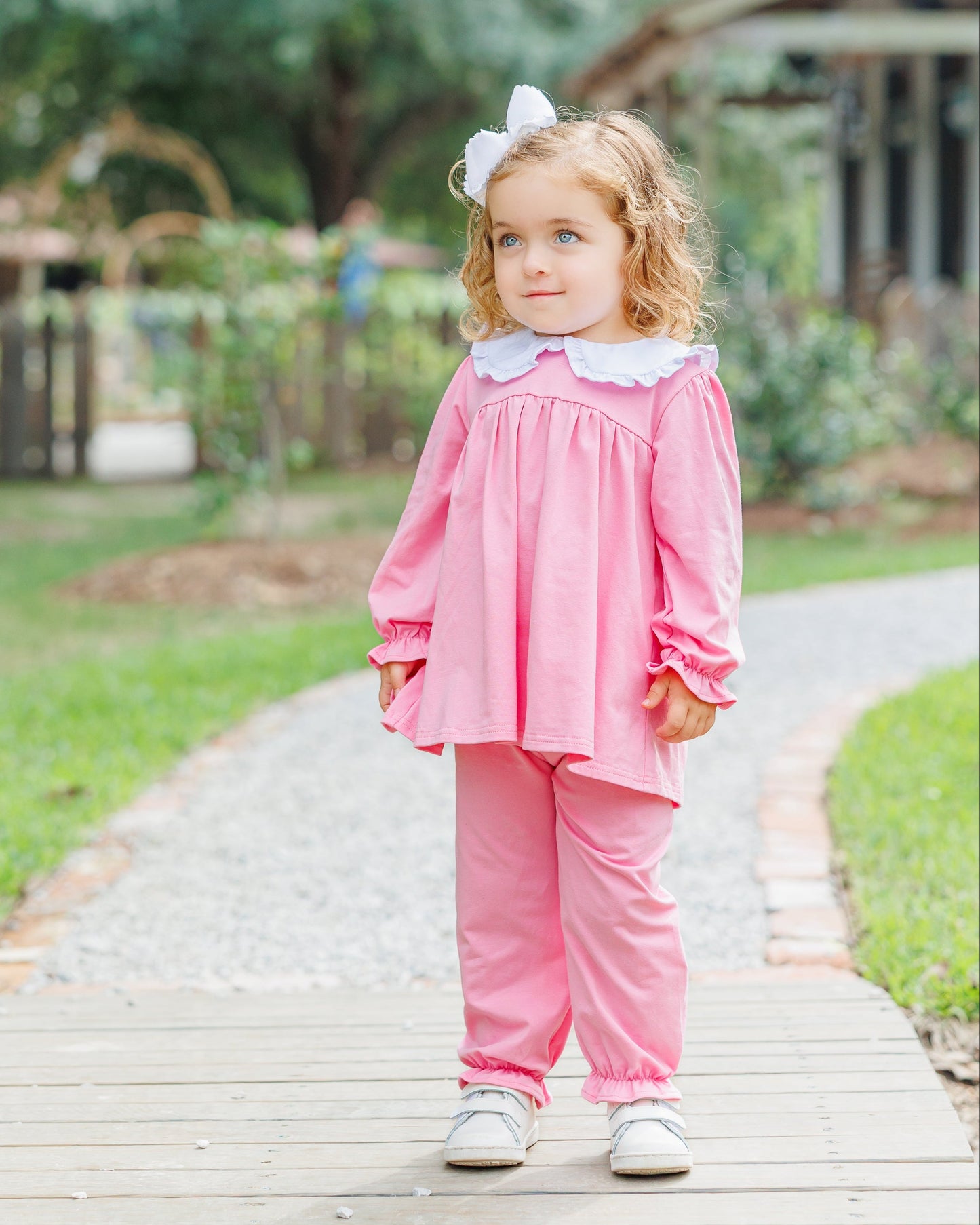 Catherine bloomer pants set