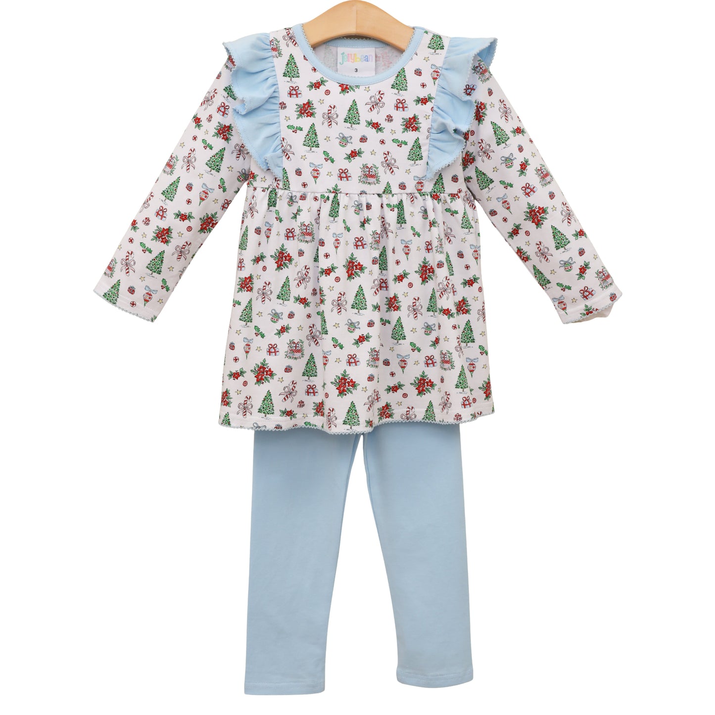 Christmas tidings fraces pants set