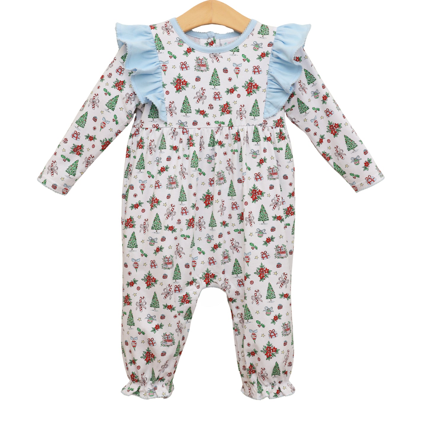 Christmas tidings frances romper