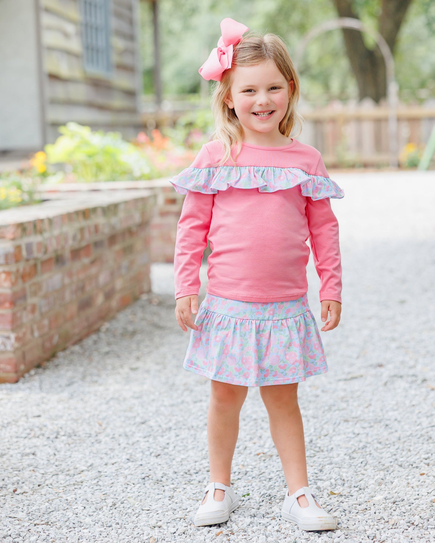 Cottage blooms bryn skort set