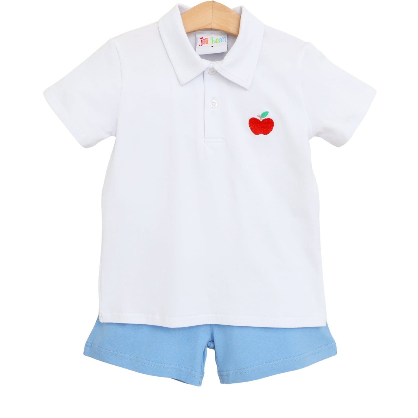 Cute to the core polo short set