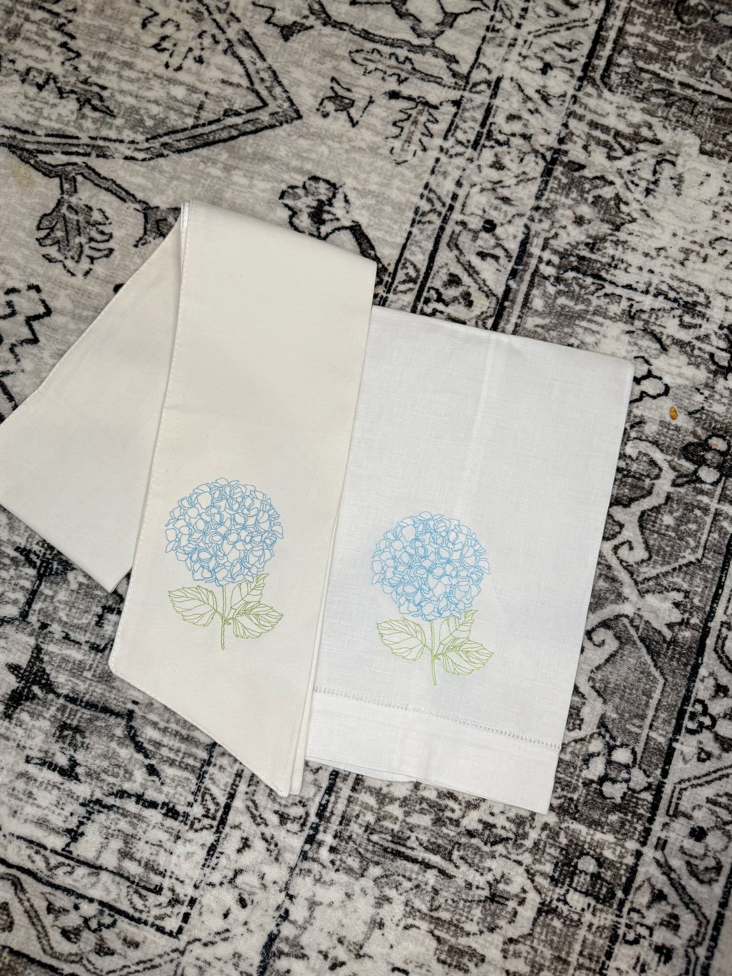 Hydrangea Tea Towel