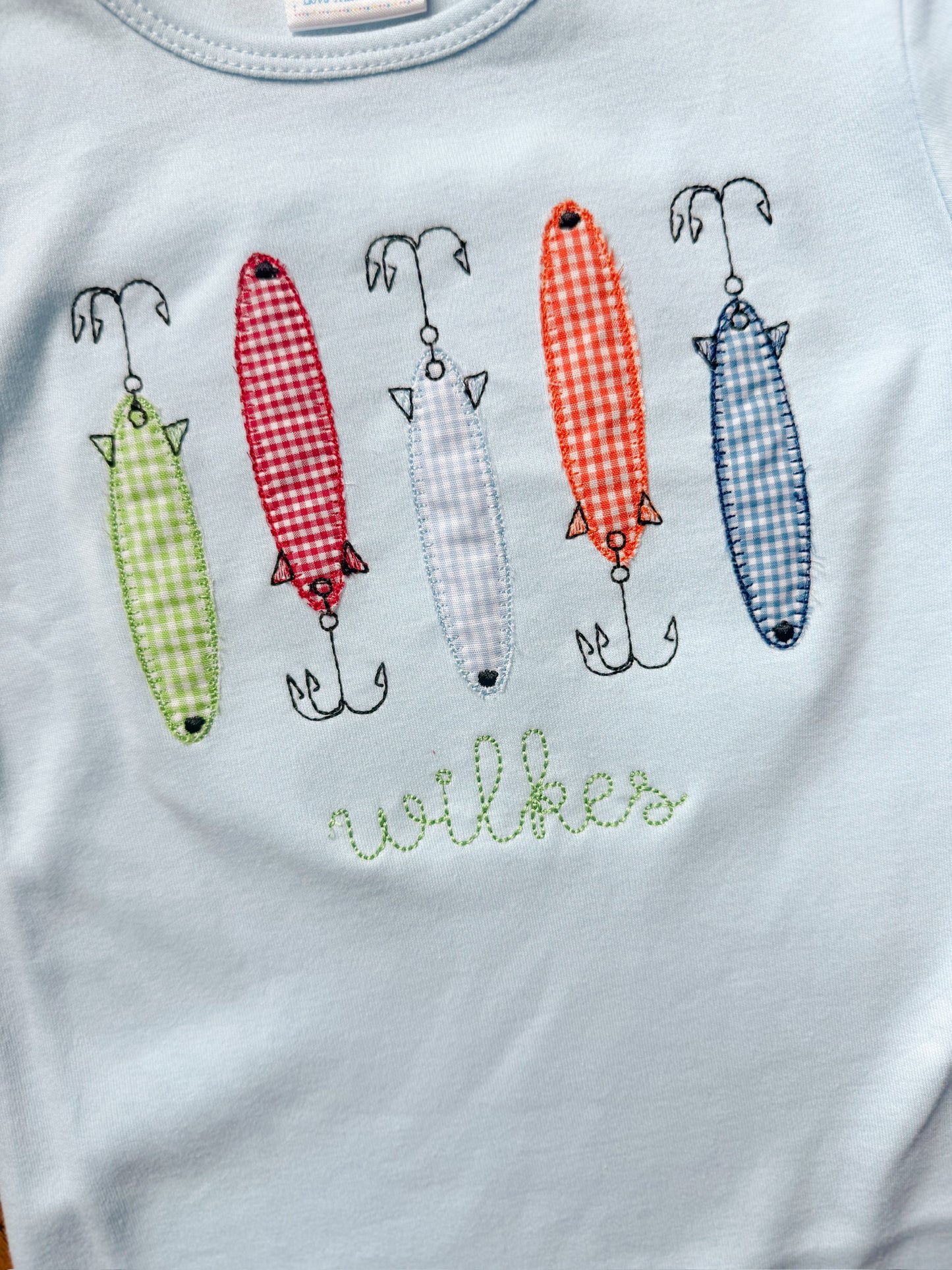 Fishing lure applique