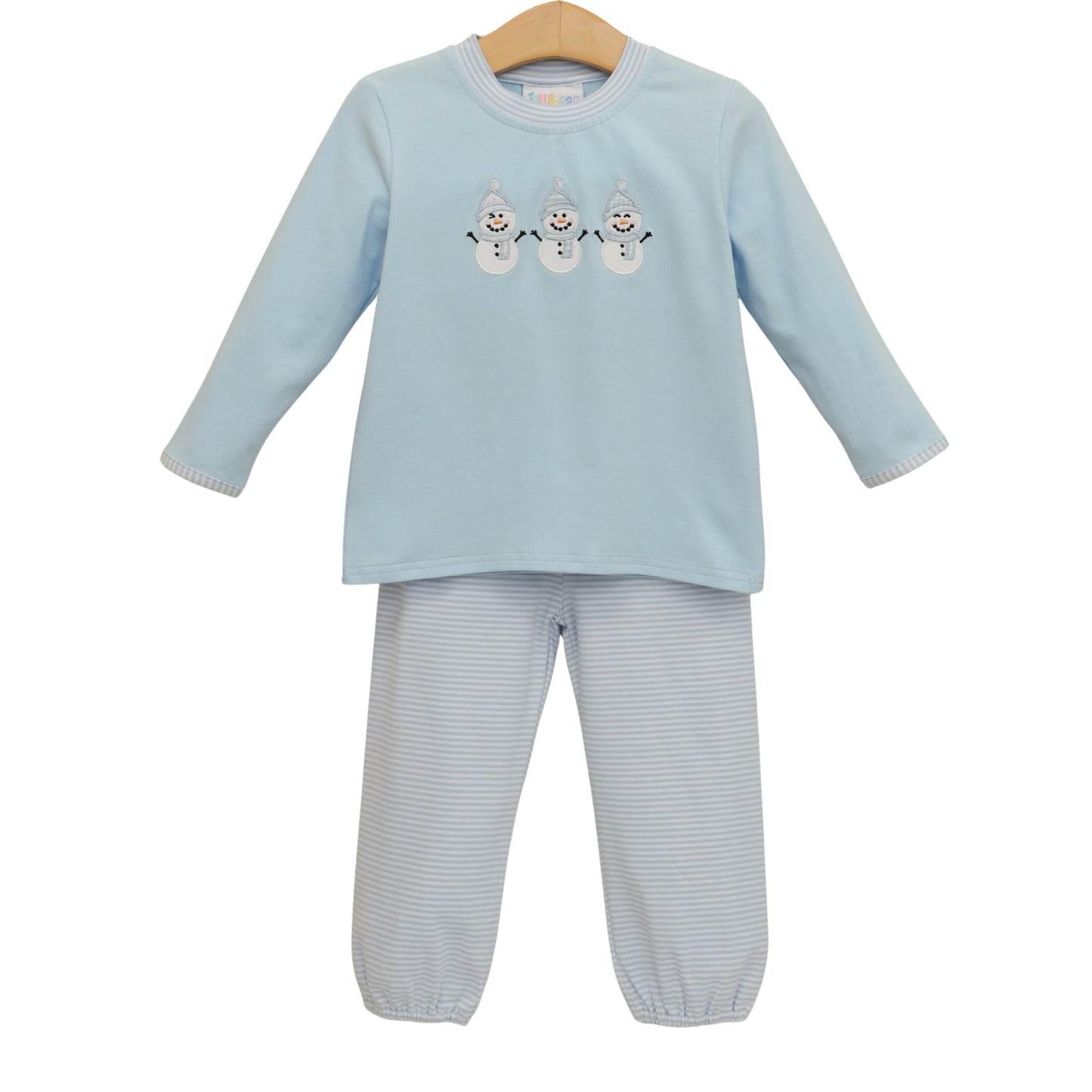 Frosty friends bloomer pants set