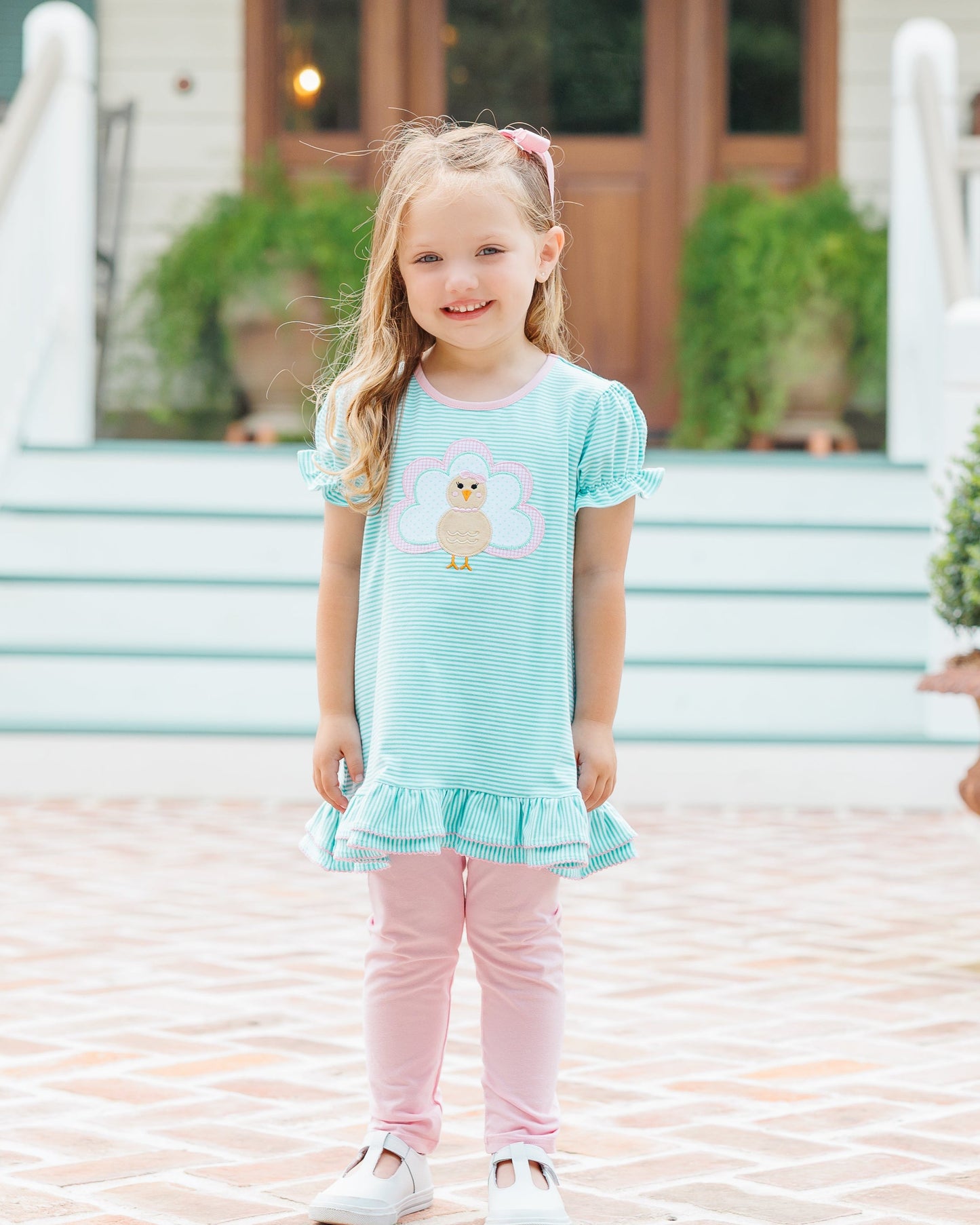give thanks ruffle pants set