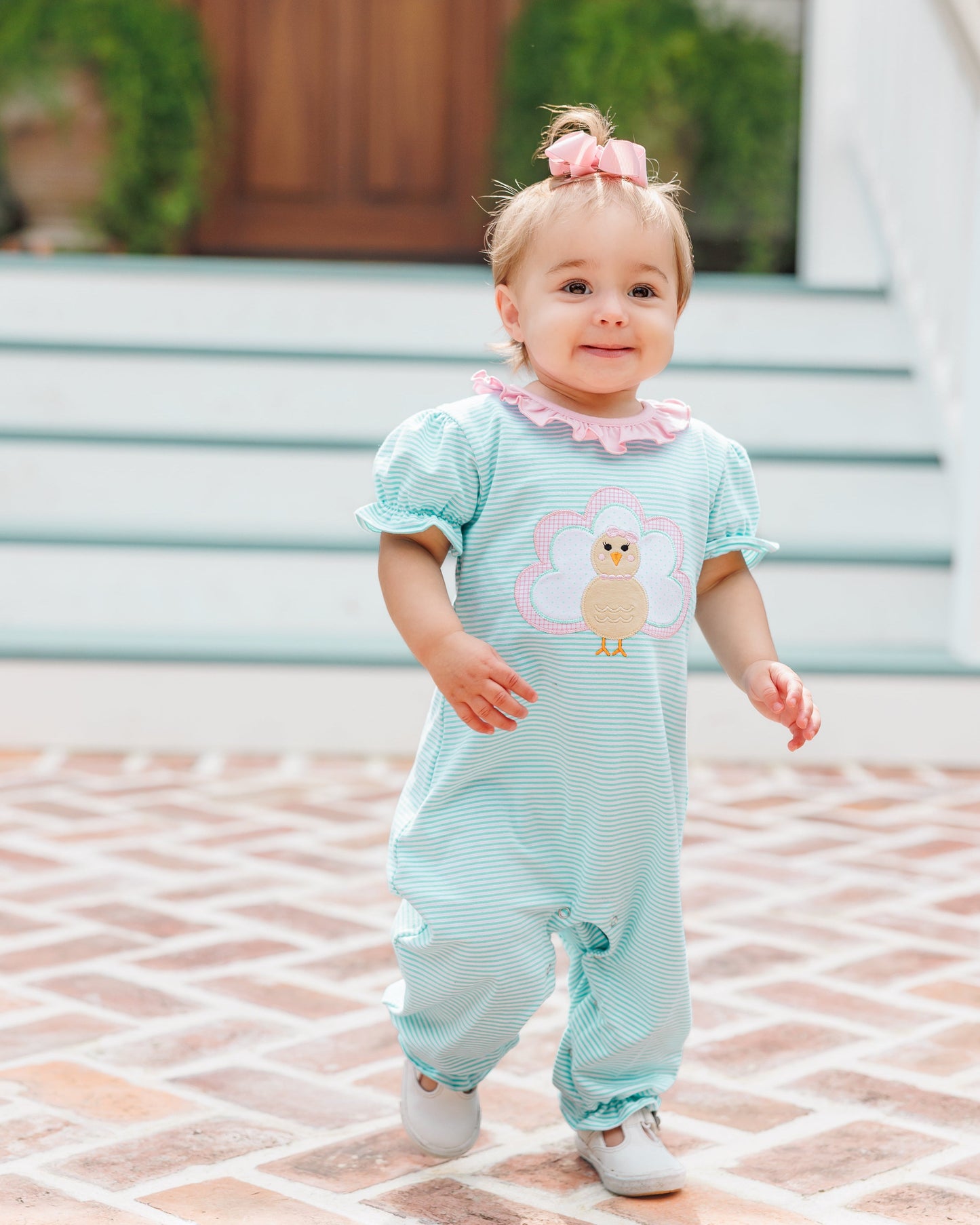 give thanks ruffle romper