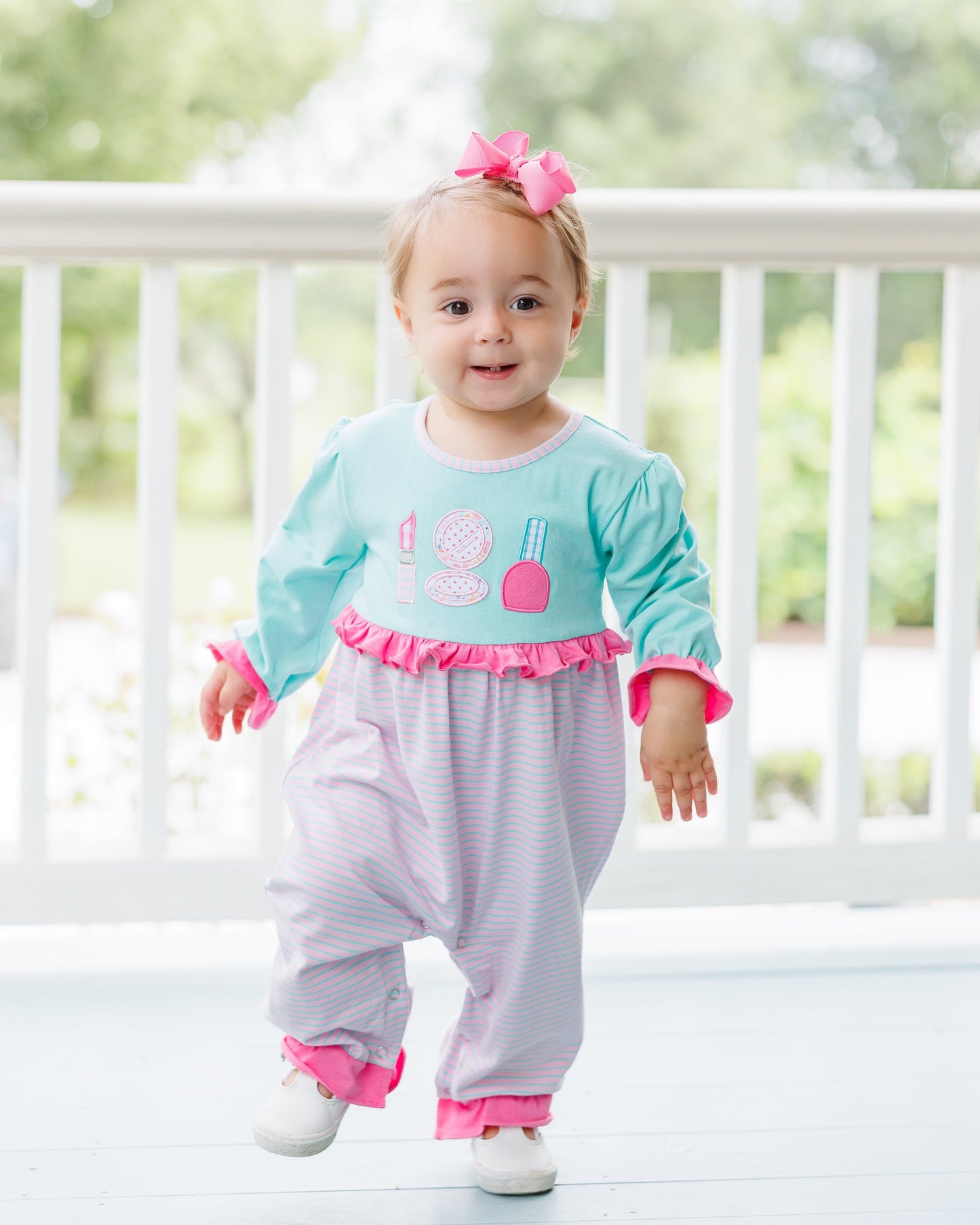 glam trio romper