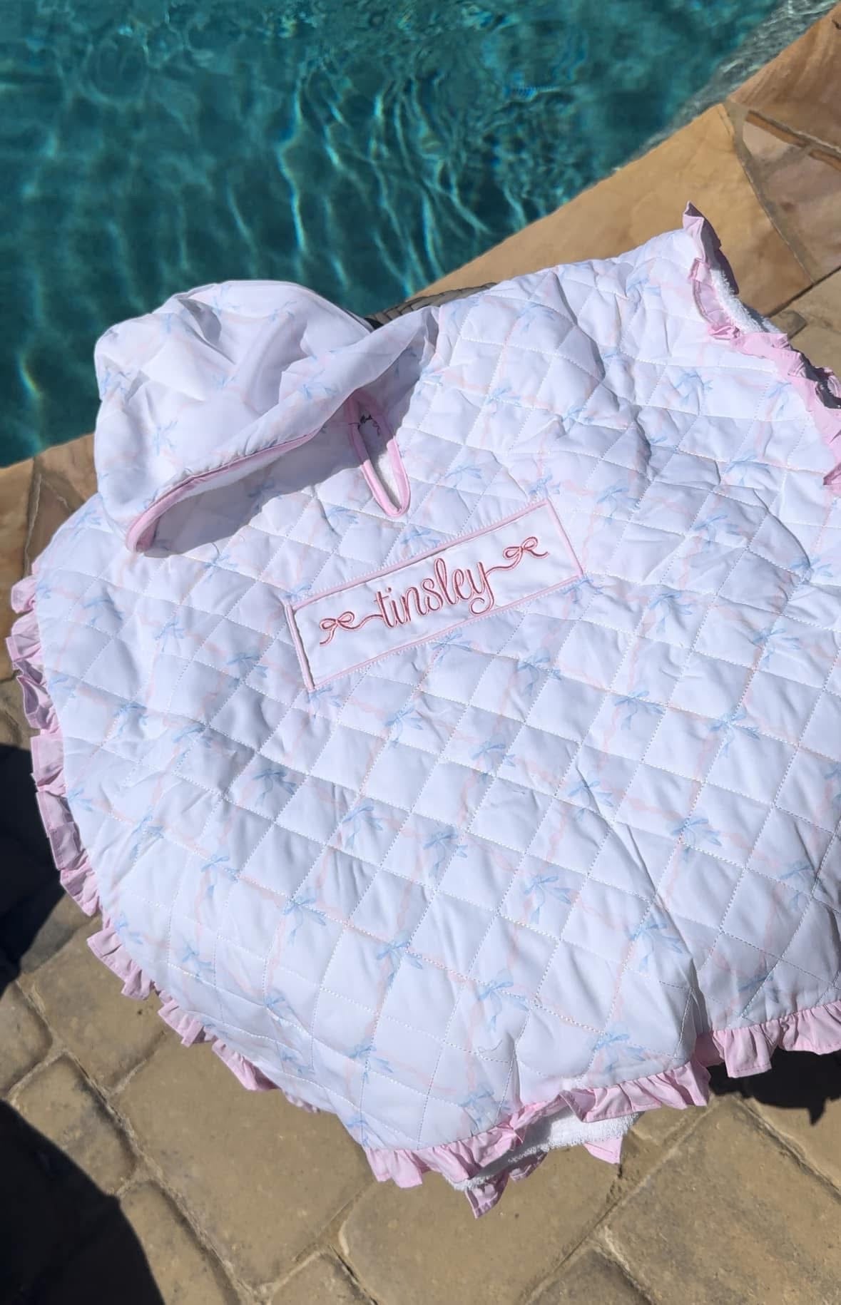 Hooded Towel- Floral