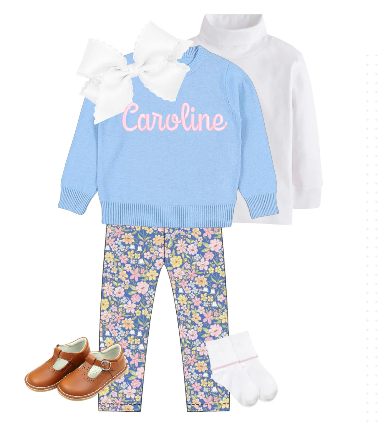 Blue campure sweater