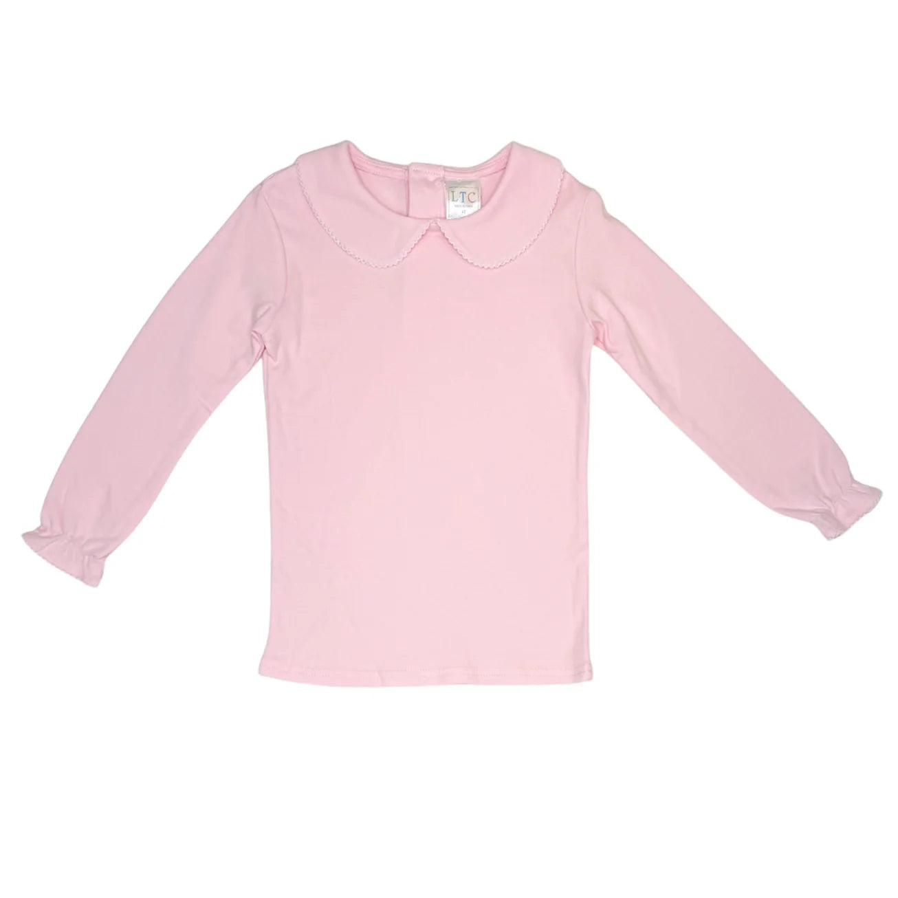Peter Pan collar Tee PINK