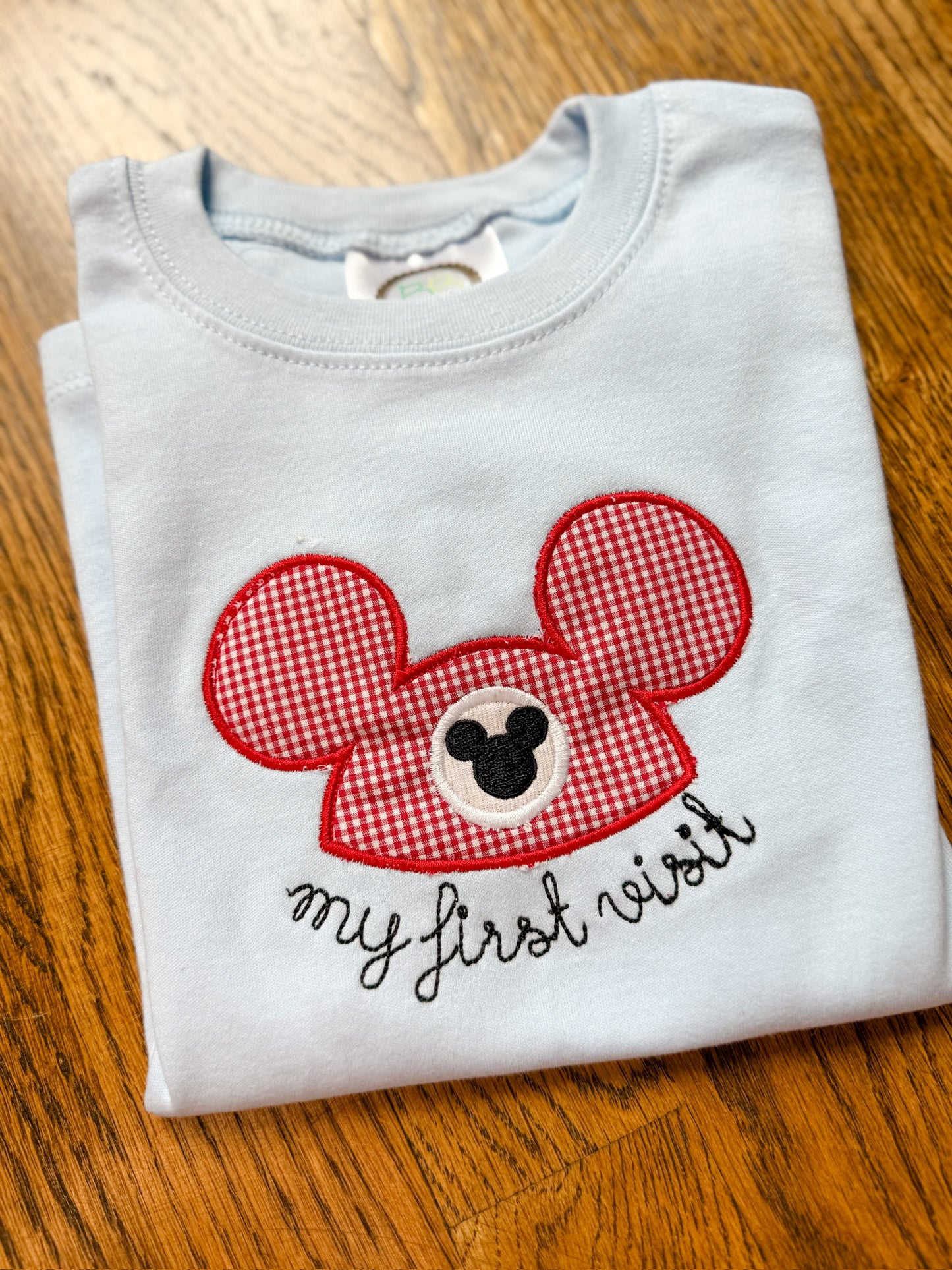 Mouse hat ears applique