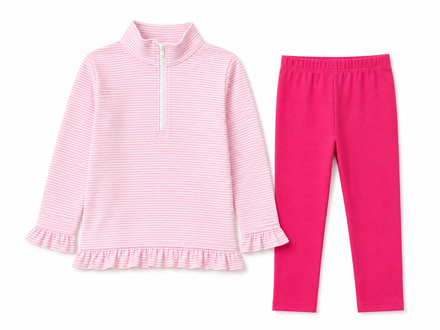 Everyday LS light pink pant set