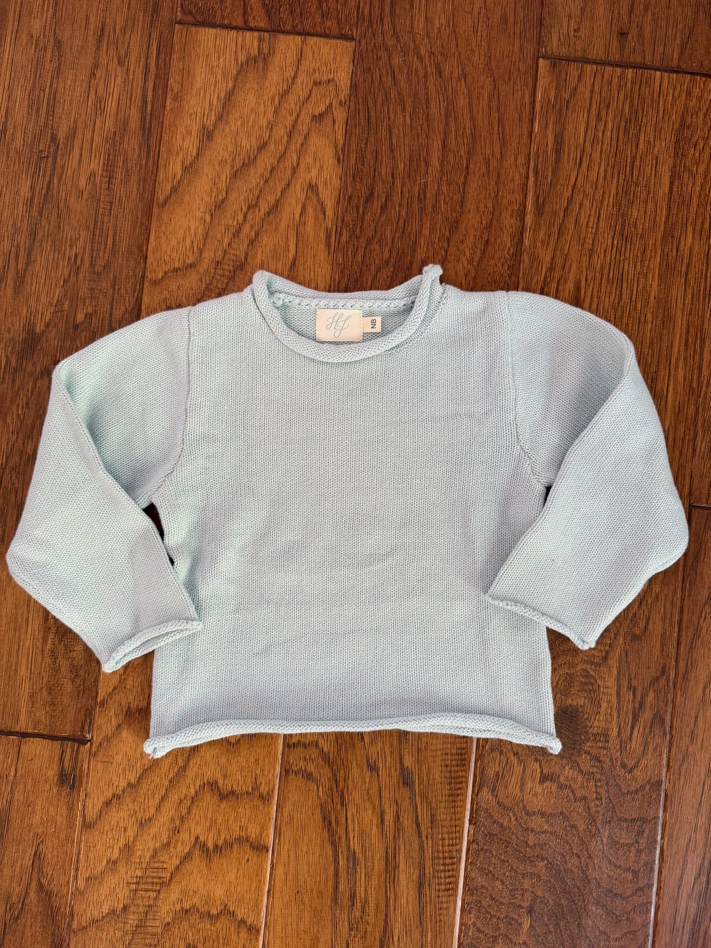 Blue rollneck sweater