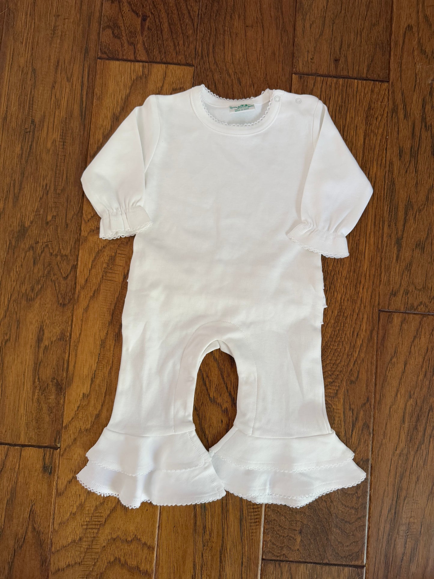 Baby girl long sleeve romper