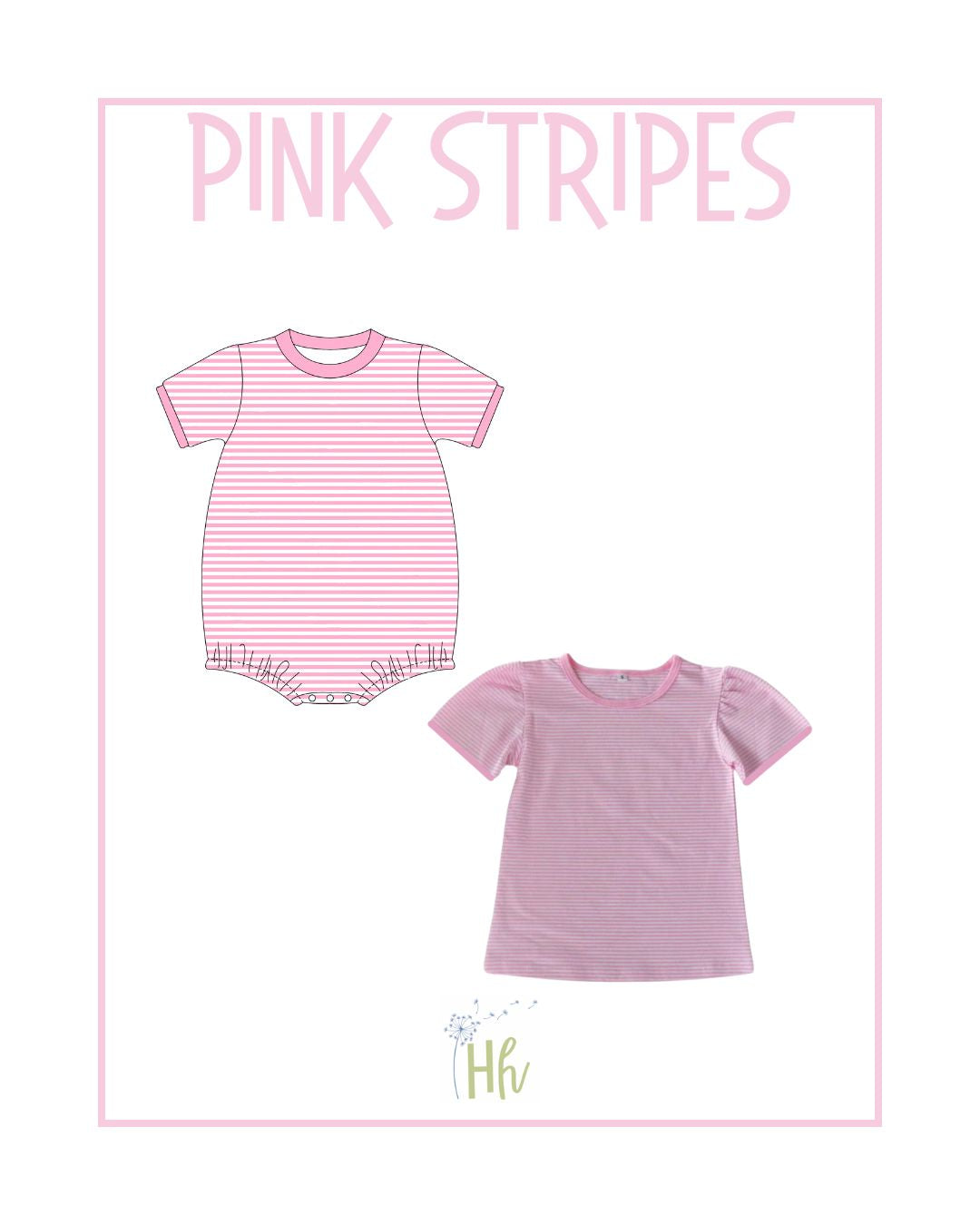 Pink Stripe Knits