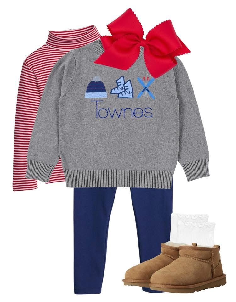 Stripe turtle neck