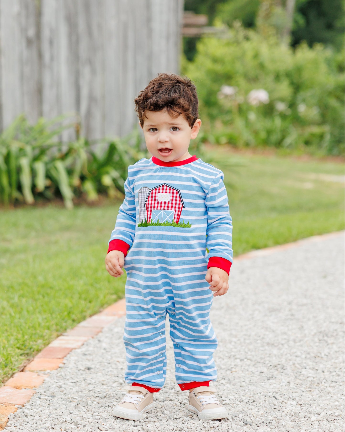on the farm romper