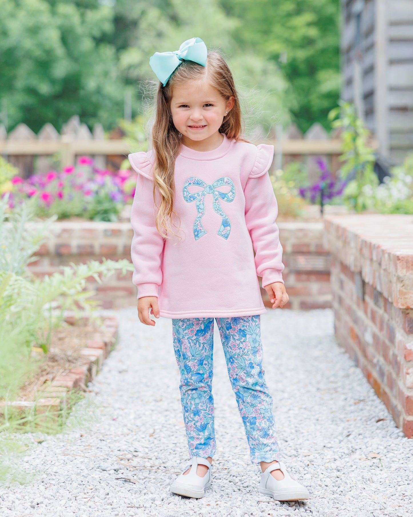 painted petals caroline pants set