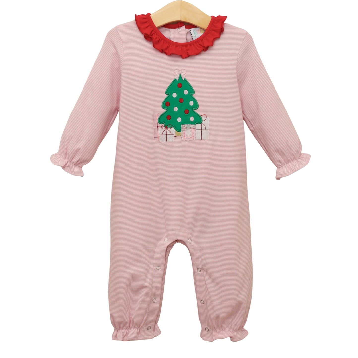 underneath the tree ruffle romper