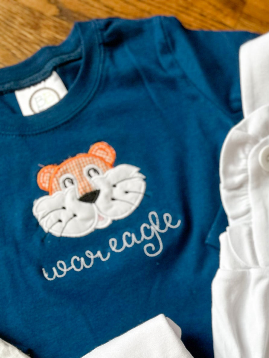 Tiger Face Appliqué