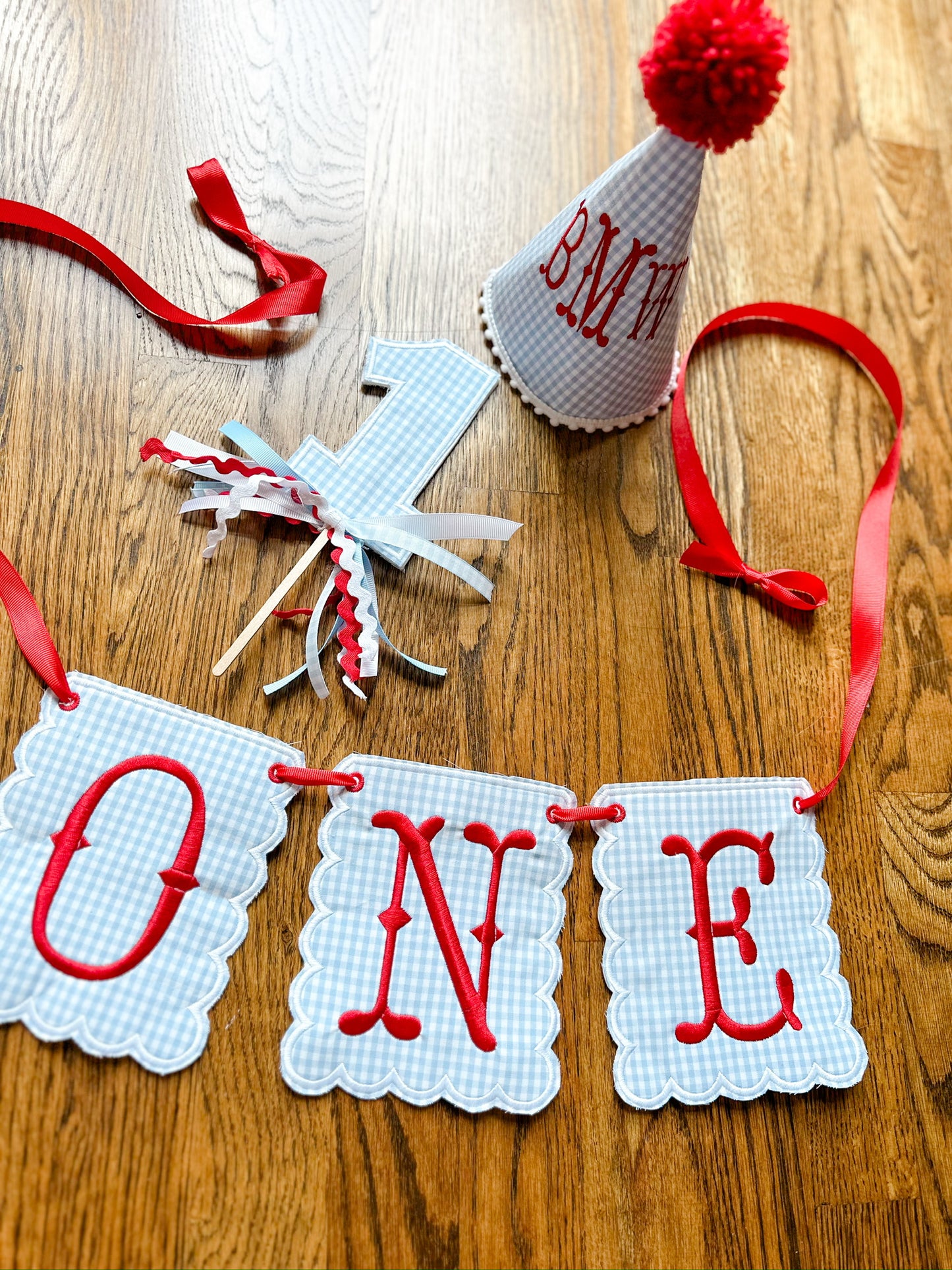 Simple Number Cake Topper