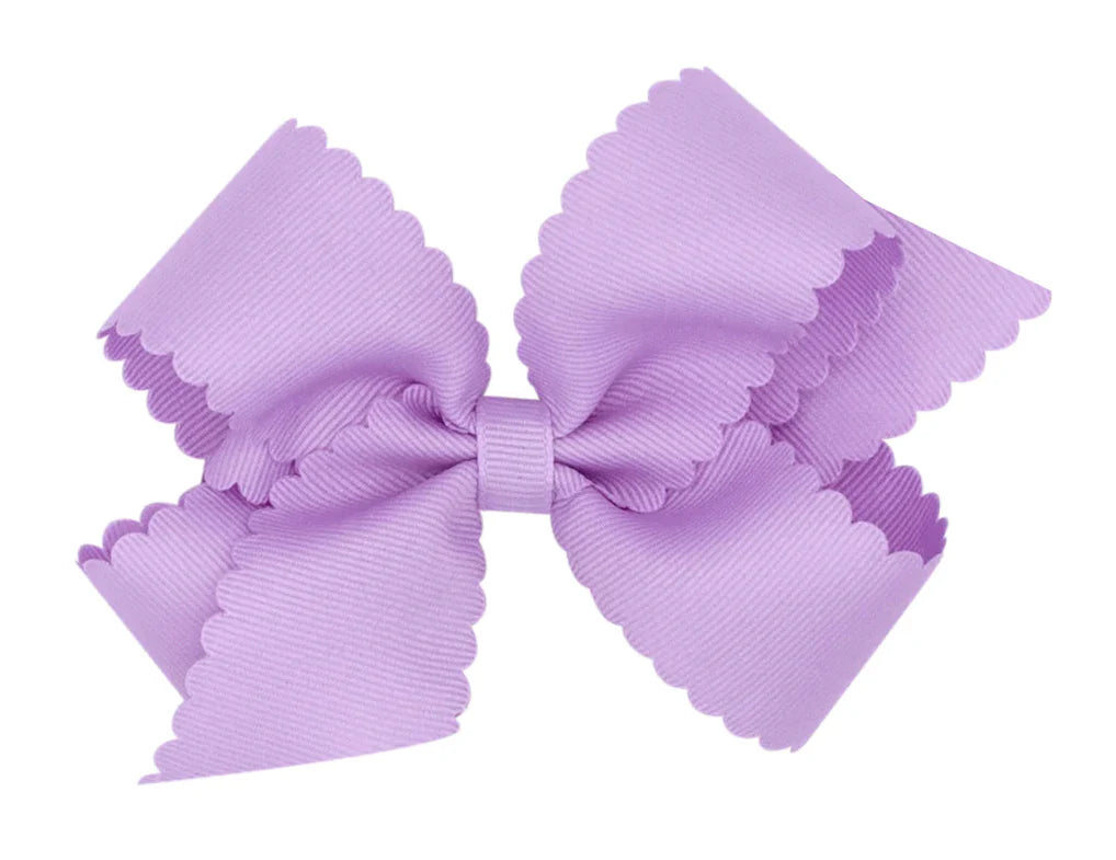 scallop 6" bow on a clip