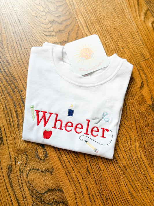 School Minis with Name
