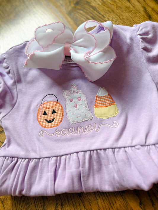 Halloween applique trio