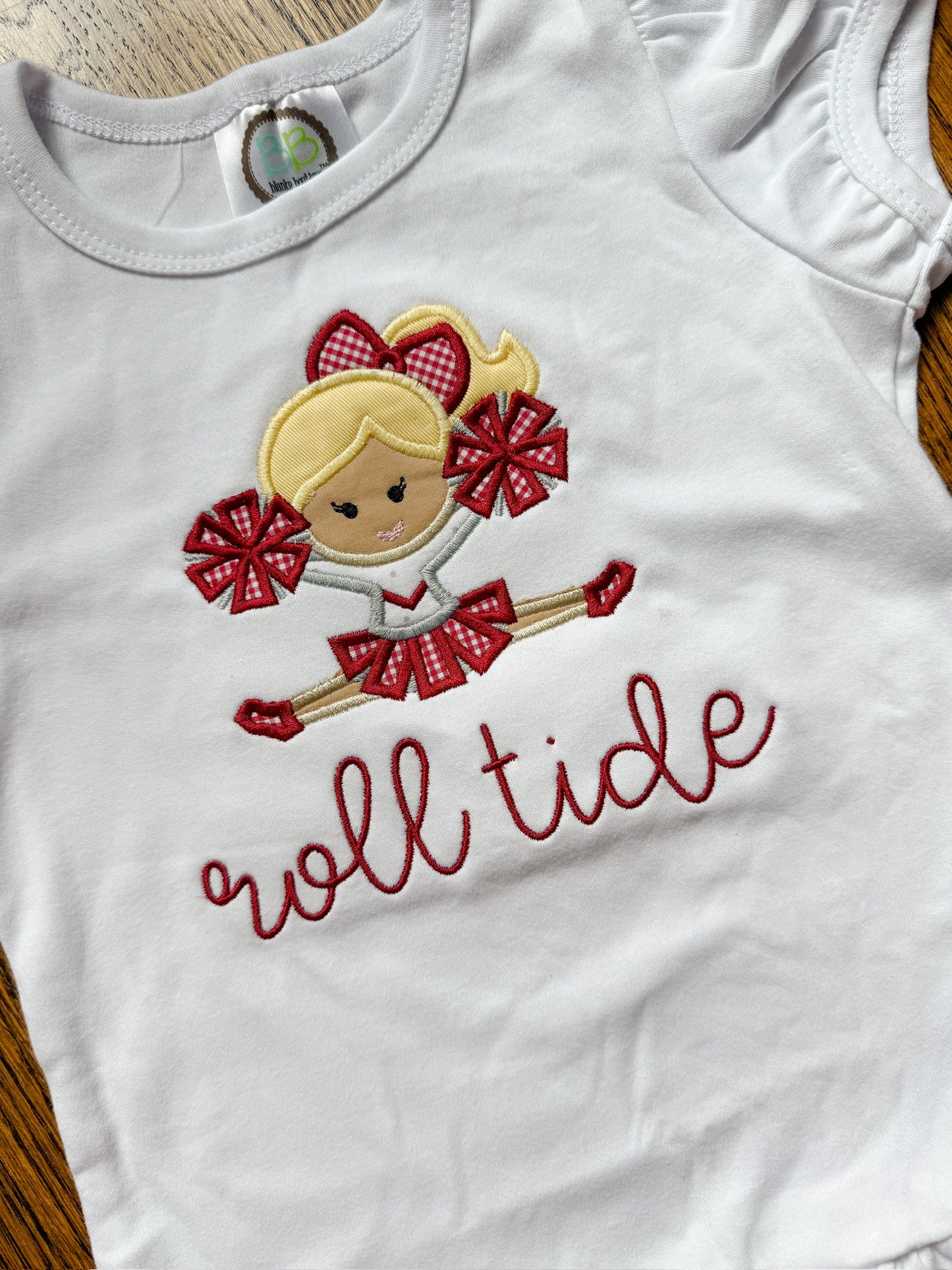 Cheerleader appliqué