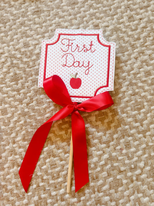 First Day/Last Day apple wand
