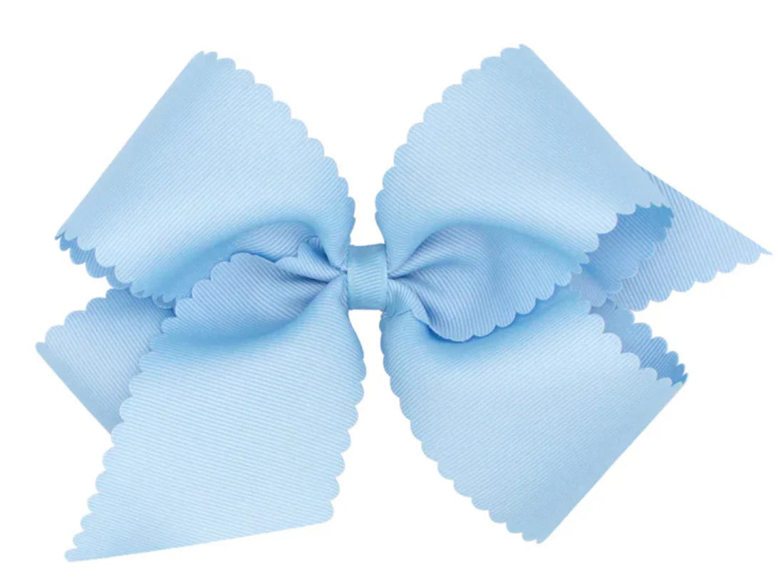 6" scallop bows