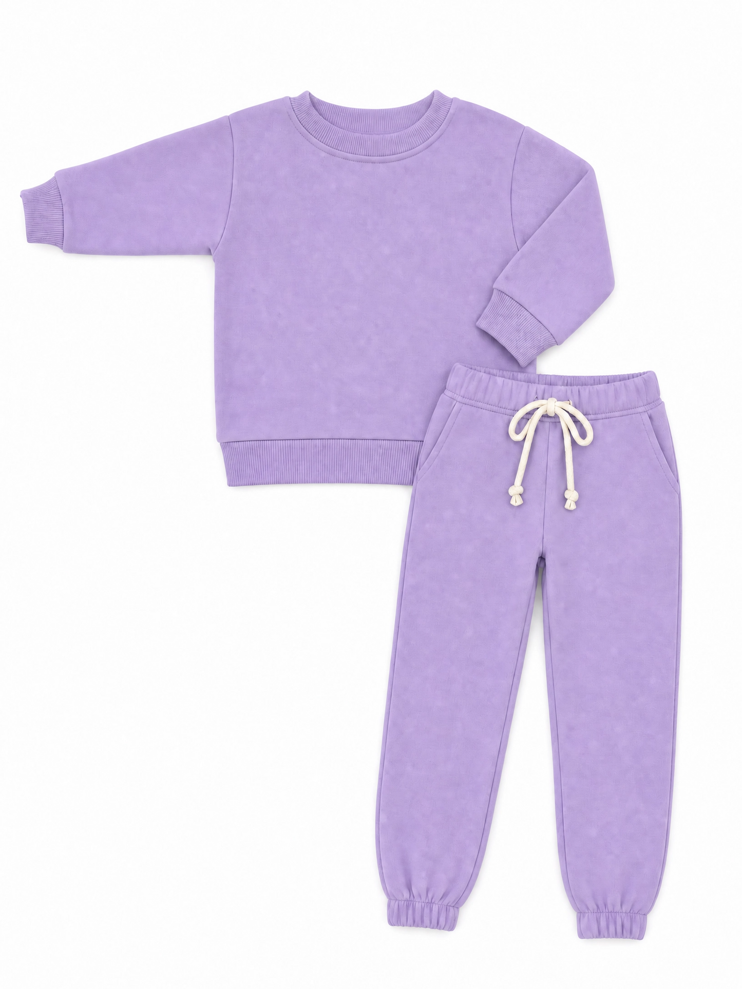 HJ jogger set-Light purple