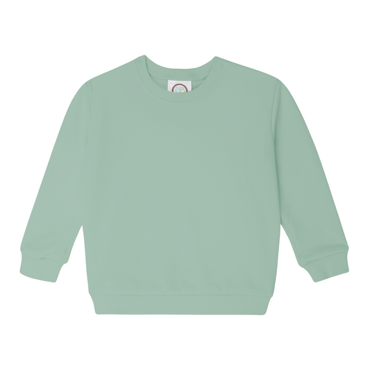 Unisex kid sweatshirt- pastel green