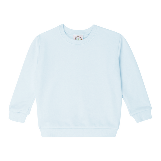 Unisex kid sweatshirt- light blue