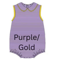 PREORDER game day bubble- purple and gold