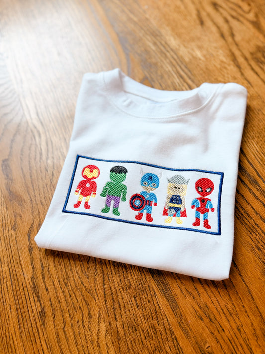 Hero faux smock