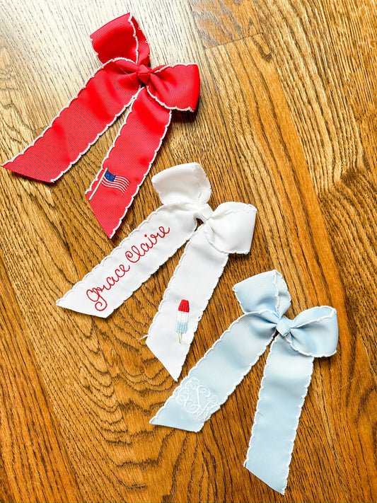 PATRIOTIC Hair Bows