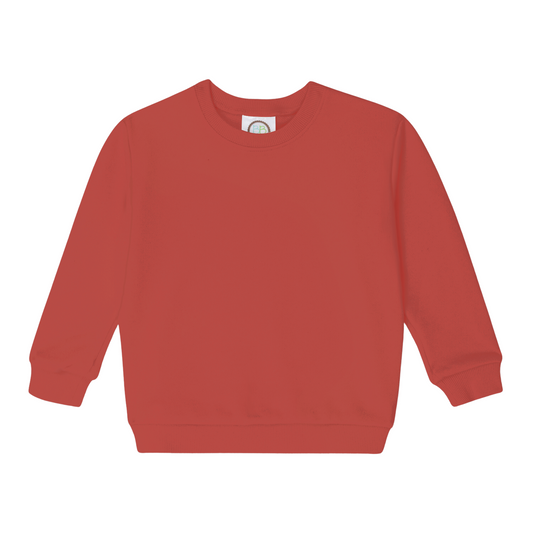Unisex kid sweatshirt- red