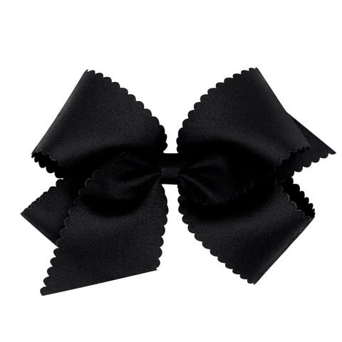 scallop 6" bow on a clip