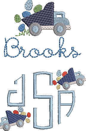 easter dump truck minis