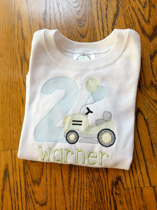 Lawnmower birthday
