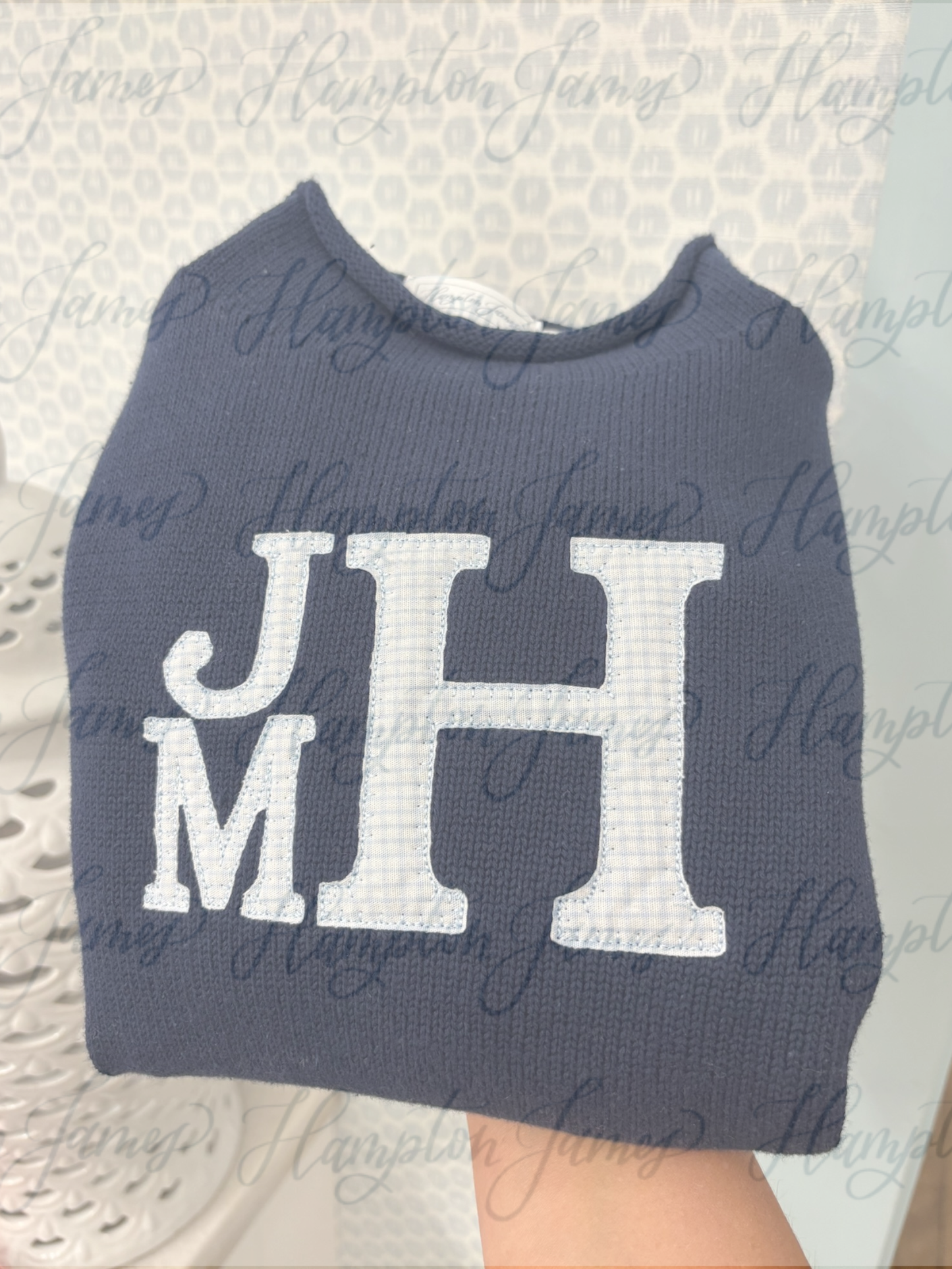 HJ signature rollneck- navy